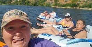 Kayak rental spots with moving water in June?