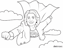 Here are 10 free printable abraham coloring pages. Hillary Clinton Coloring Book Presidential Candidate As Daenerys Targaryen Superwoman And More The Hollywood Reporter