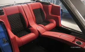 Gr Mustang Blog06 Back Seats Are In The 1966 Ford Mustang Convertible Custom Car Interior Custom Cars Truck Interior