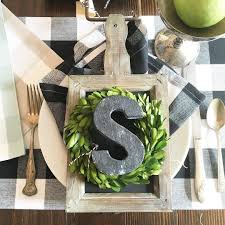 Black And White Buffalo Plaid Christmas Table New Buffalo Check Table Linens Are In The Shop This Weekend Placemats Runners And Napkins Availabl Buffalo Check Christmas Black And White Decor Plaid Decor