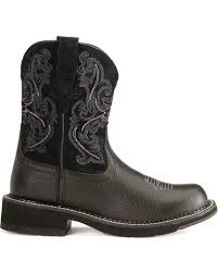 Ariat Fatbaby Black Deertan Cowgirl Boots Boot Barn