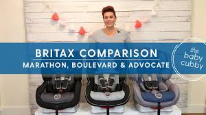 Comparison Between Britax Clicktight Car Seats Marathon Boulevard Advocate