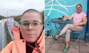 Eco-fanatic who shut M25 and sent a message 'to her unborn niece' is a  globetrotting artist'