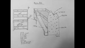 Castle style bunk bed with slide. Diy Bunk Bed With Rock Wall Slide Youtube