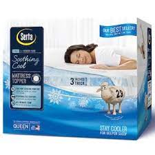 You can also find serta mattress pads and toppers that add extra support and comfort to your bed. Serta Soothingcool 3 Inch Gel Memory Foam Mattress Topper Kohls Memory Foam Mattress Topper Gel Memory Foam Mattress Mattress Topper