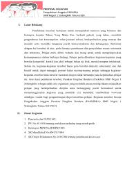 Kami mengharapkan dukungan dan partisipasi bapak/ibu. Proposal Paskibra 2020