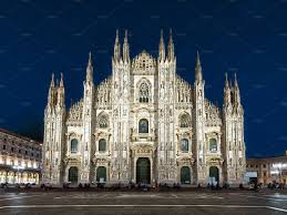 Milan Cathedral At Night Cathedral Milan Cathedral Milan Duomo