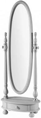Chandeliers, bathroom lighting, pendants, ceiling lights Casa Padrino Luxury Baroque Standing Mirror Light Gray Silver 62 X 37 X H 169 Cm Oval Bedroom Mirror With Drawer Luxury Quality Made In Italy
