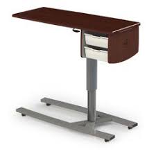 46 W Overbed Table With Two Storage Drawers Overbed Table Business Furniture Organization Bedroom