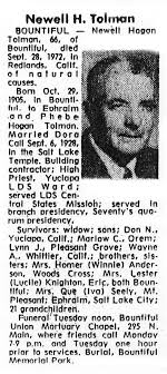 Newell Hogan Tolman (1905-1972)