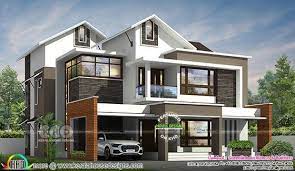 2992 Sq Ft 4 Bedroom Modern Contemporary Kerala Home Design Kerala House Design House Design Pictures House Architecture Design