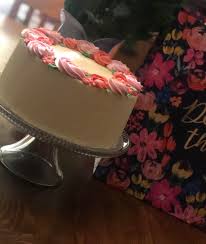 Mother's day cake is likely made by a young person who wants to make a special dessert for mom on mother's day. This Simple Mother S Day Cake Is One Of My Favorites Brown Sugar Pound Cake With Vanilla Swiss Meringue Buttercream It S Silky Smooth And Soo Yummy Cakedecorating