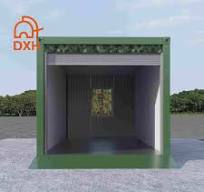 Daxiang Prefabricated Waterproof Mobile Detachable Car Shelter Carport  Portable OEM ODM Fireproof Workshop Container Garage