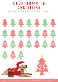 Free Printable Countdown To Christmas Chart Featuring Peanut Christmas Xmas Australia Kid Christmas Countdown Christmas Charts Christmas In Australia