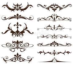 Art Deco Design Elements Of Vintage Ornaments And Borders Corners Of The Frame I Ad Vintag Art Deco Design Elements Art Nouveau Pattern Art Nouveau Frames