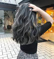 Japan Hair Gray Hair Highlights Hair Color For Black Hair Blending Gray Hair