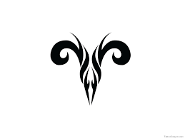 When it comes to astrological signs, aries is the first one in the zodiac. Free Designs Zodiac Aries Tribal Tattoo Wallpaper Picture 15271 Tribal Tattoos Aries Wallpaper Aries Tattoo