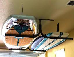 Sup Ceiling Garage Storage Rack Space Saver Hiport2 Supstorage Multiboardstorage Storeyourboard Surfboard Storage Toy Storage Solutions Diy Toy Storage