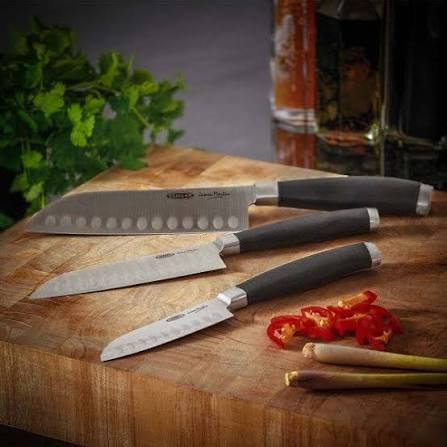 James Martin 3 Piece Santoku Knife Set