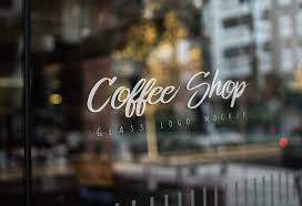 Shop Window Logo Mockup Mockupworld Sign Mockup Logo Mockup Logo Mockups Psd