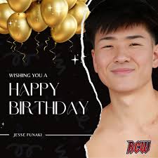 Happy birthday to second-generation star, Jesse Funaki! See him while you  can, this kid is going places!