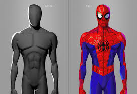 The Art And Making Of Spider Man Into The Spider Verse On Animation Spiderman Spiderman Artwork Spiderman Art