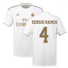 Experience of belonging to real madrid! 2019 2020 Real Madrid Adidas Home Shirt Kids Sergio Ramos 4 Dx8838 144585 83 03 Teamzo Com