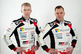 Rovanperä ja kartturi jonne halttunen ovat onneksi kunnossa. Kalle Rovanpera Jonne Halttunen Toyota Racing Racing Toyota Indy Cars