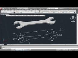 This Autocad Tutorial Is Show You How To Make 2d And 3d Wrench Take A Look Https Goo Gl Gneloy Mindbox Highere Autocad Tutorial Autocad Tutorial