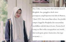 17 Contoh Biografi Diri Sendiri Yang Benar Dan Lengkap