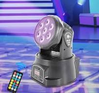 Bewegliches bewegliches Bühnenlicht, LED-Profi-Mini-beweglicher  Spot-Lichtstrahl, cooler beweglicher Scheinwerfer. 7 10W 4in1  LED-Lampenperlen eignen ...
