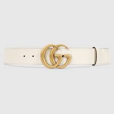 Gucci Wide Leather Belt With Double G Buckle Gucci Leather Belt Gucci Leather Belt