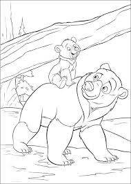 We're going on a bear hunt coloring page. Brother Bear And Little Bear Coloring Page