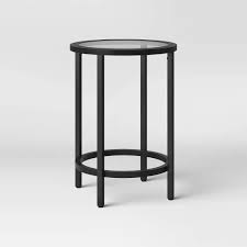 Pin By Sanjida Rouf On Ideas In 2020 Glass Top End Tables Glass End Tables Metal End Tables