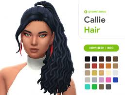 These naturalistic locks give a . 29 Super Cute Sims 4 Curly Hair Cc To Add To Your Cc Folder Maxis Match Free To Download Must Have Mods
