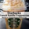 One of the great things about the vanilla bean frappuccino is that is oh so easy to make at home! 1