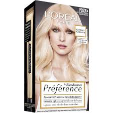 Yes, it's possible, i definitely recommend going to a professional. L Oreal Paris Blondissimes Preference Platinum Big W Loreal Lasting Hair Color Loreal Paris