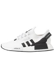 The adidas originals nmd r1 is the latest variant in the nmd series to hit shelves. Adidas Originals Nmd R1 V2 Sneaker Low Footwear White Core Black Weiss Zalando De