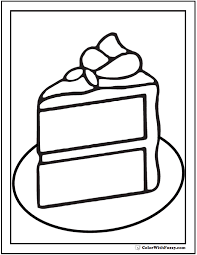 By best coloring pages may 22nd 2018. 20 Cake Coloring Pages Customize Pdf Printables