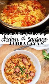 Easy Chicken Sausage Jambalaya The Fresh Cooky Recipe In 2020 Chicken And Sausage Jambalaya Chicken Kielbasa Recipe Sausage Jambalaya