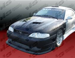 Black 94 cobra and red 95 cobra hill climb. 1994 1998 Ford Mustang 2dr Cobra R Front Bumper Vis Racing Sports Inc Mustang Mustang Cobra Ford Mustang