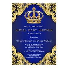 Royal Prince Baby Shower Invitations Zazzle Com Royal Baby Shower Invitation Royal Baby Showers Baby Shower Invitations For Boys