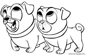 Family time just got more fun with this adorable puppy dog pals coloring page. Puppies From Puppy Dog Pals Coloring Pages Printable