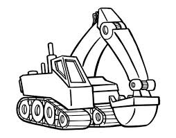 Ausmalbilder Bagger Ausmalbildkostenlos Pinterest