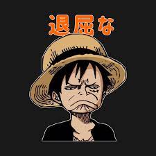 Luffy Funny Face One Piece T Shirt Teepublic Anime Faces Expressions One Piece Anime One Piece Funny