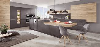 wood grain modern kitchen cabinet