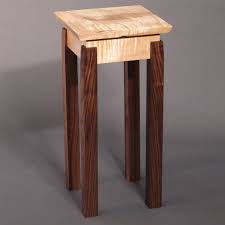 Accent Table Small End Table Handmade Custom Wood Furniture Etsy Custom Wood Furniture Small End Tables Modern Furniture Table