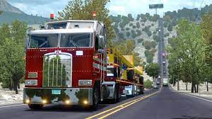 Tracto Camiones Kenworth K100 La Bajada Mortal Rutas Infernales Mods Mapa Ats Mexico Extremo Youtube