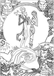 Free printable christmas coloring pages for adults. Get This Nightmare Before Christmas Coloring Pages Hard 6poi