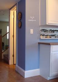 I used 1 3/4 brads. How To Install Baseboard 110 For 2 00 Ft The Joy Of Moldings